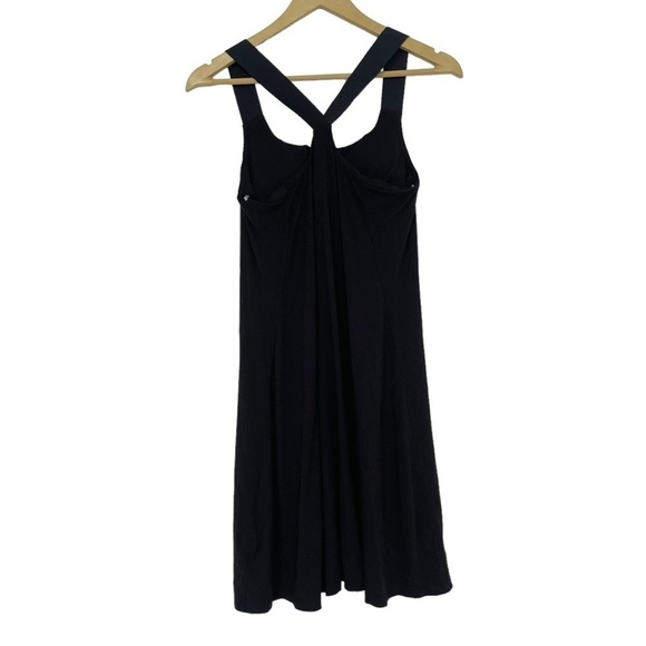 Athleta Black Racerback Active Dress Size XS Running Minimalist Yoga Outdoor - Picture 2 of 5